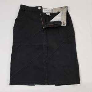 JeanJer N.Y. Black Denim Skirt Womens 9/10